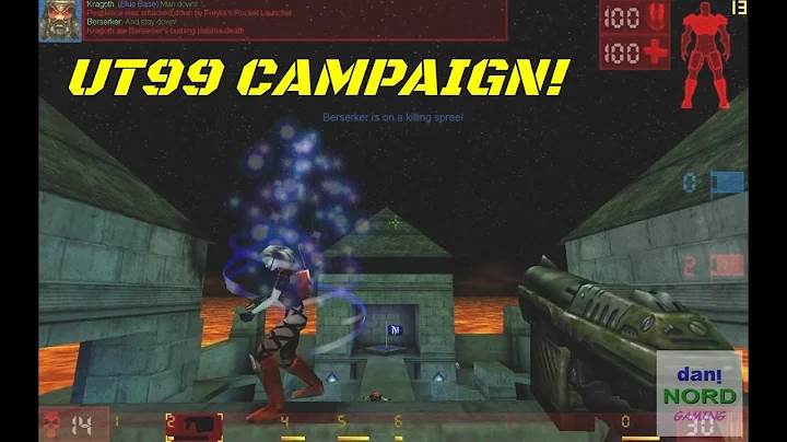 Unreal Tournament - Campaign - Capture the Flag - The Lava Giant - Experienced