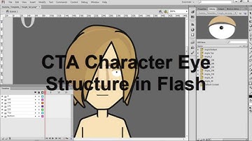 CrazyTalk Animator 2 Tutorial - Creating Eye Sprite Pose Libraries in Flash
