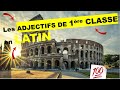 Les adjectifs de 1re classe en latin    tout comprendre
