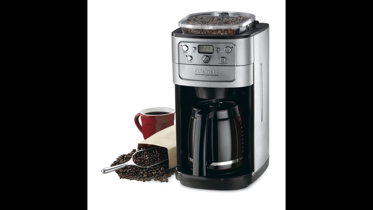 Best Coffee Maker | Cuisinart DGB 700BC - Reviews - YouTube