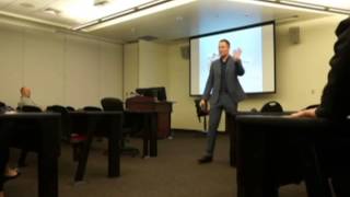 Dr. Ryan Parker Visits UIW Rosenberg School of Optometry