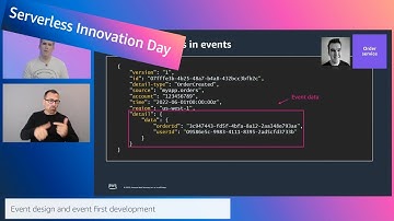 AWS Serverless Innovation Day: AWS On Air ft. Event design and event first development