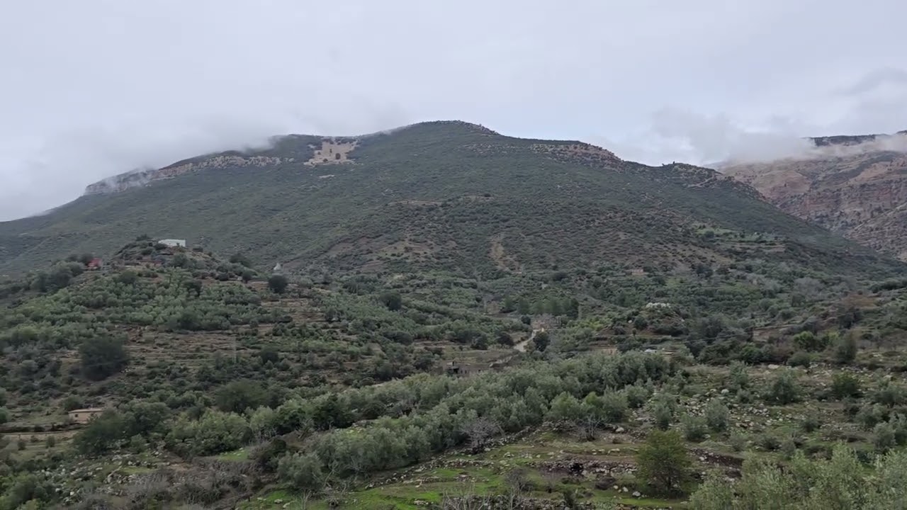 جولة بمنطقة حنصالة بتاكزيرت بعد التساقطات المطرية