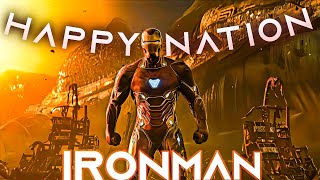 HAPPY NATION X IRONMAN 😈🔥 | WATSAPP STATUS | ATTITUDE STATUS | #marvel #trending #ironman #avengers