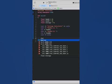 Calculate an Average in #c++ | #programming #program - YouTube