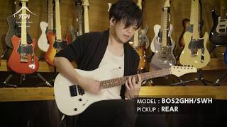 FGN® BOS G-HH Guitarra Eléctrica Boundary ODYSSEY | Funda | Snow White video