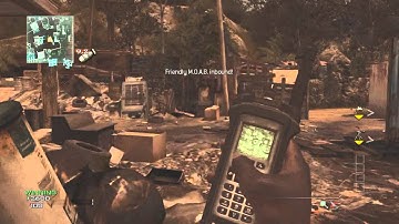 mw3 easy knife lunge out of map village
