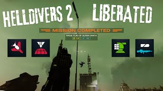 HELLDIVERS 2 Liberate Super Earth Flag!