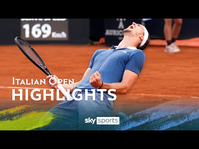 Alexander Zverev wins 2nd title in Rome 🏆 | Italian Open Highlights