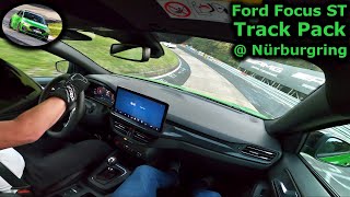 2023 Ford Focus ST Track Pack | passenger POV at the Nurburgring