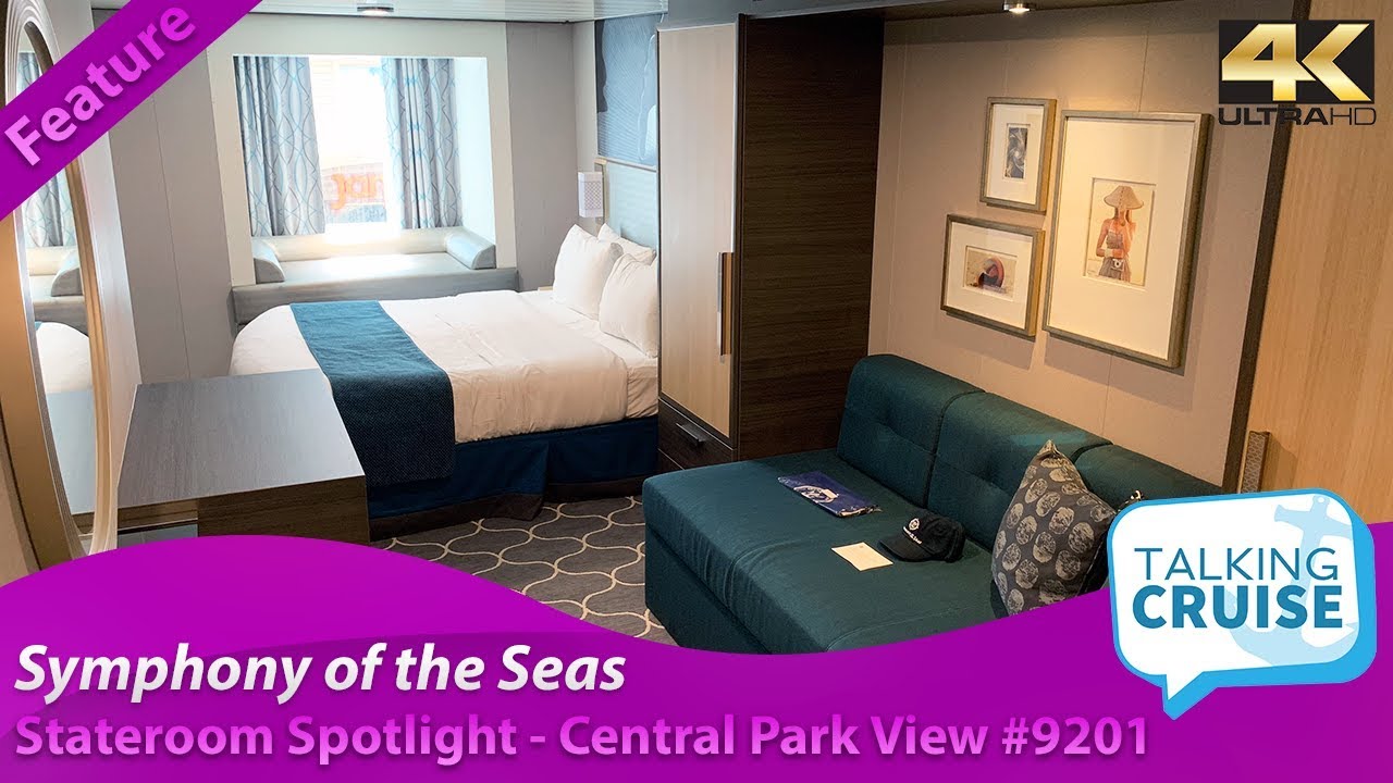 Symphony Of The Seas Central Park View Stateroom Tour 9201