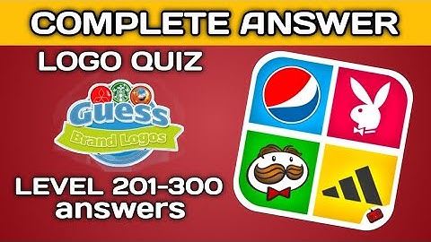 GUESS THE BRAND LOGOS - Logo Quiz level 201-300 answers. @brainitquizzes  #logoquiz