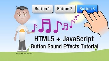 Button Sound Effects Tutorial Audible HTML5 JavaScript Menu Systems