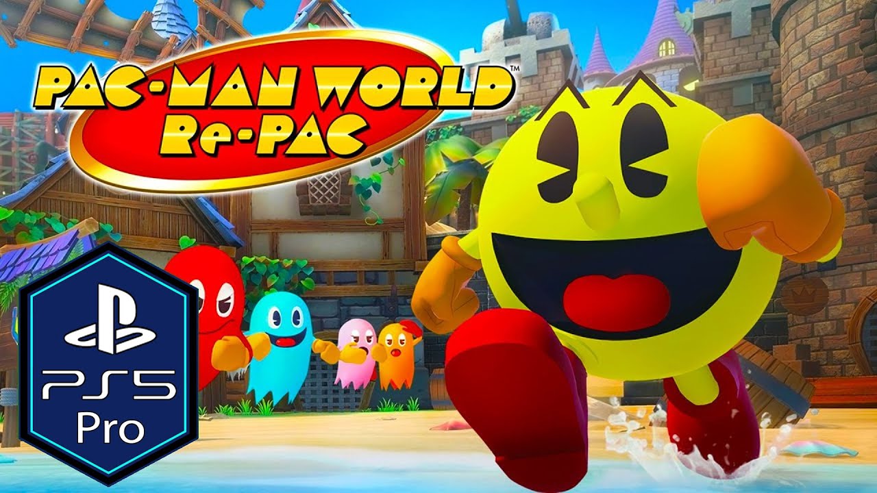 PAC-MAN WORLD Re-PAC PS5 Pro Gameplay Review [Playstation Plus] - YouTube
