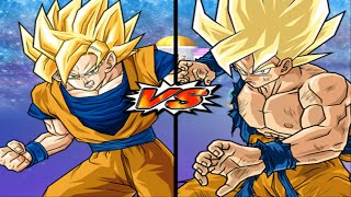 Dragon Ball Z Budokai Tenkaichi 3 - Goku (Mid) VS Burter and Jeice