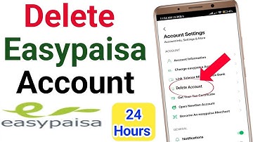 Easypaisa Account delete Karne ka tarika | How to delete easypaisa Account | delete easypaisa |