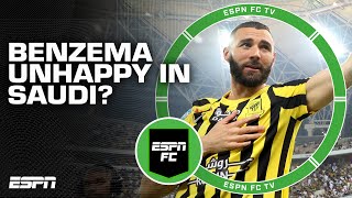 Karim Benzema is NOT happy in Saudi Arabia! - Julien Laurens | ESPN FC