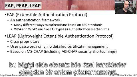 EAP PEAP and LEAP   1 6