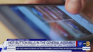 Virginia lawmakers to reconvene at the Capitol to discuss Gov. Youngkin's amendments