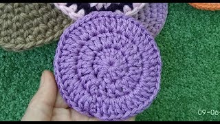 Как связать красивый круг/ уроки вязания крючком. Как связать красивый круг/ уроки вязания крючком.