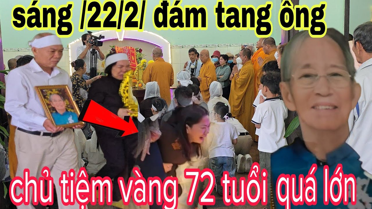 trực tiếp lễ tang ông chủ tiệm vàng 72 tuổi ở hưng uyên quá lớn hơn 300 người đưa đám