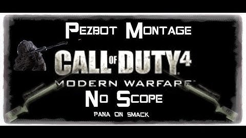 CoD4 bot montage (no scope)