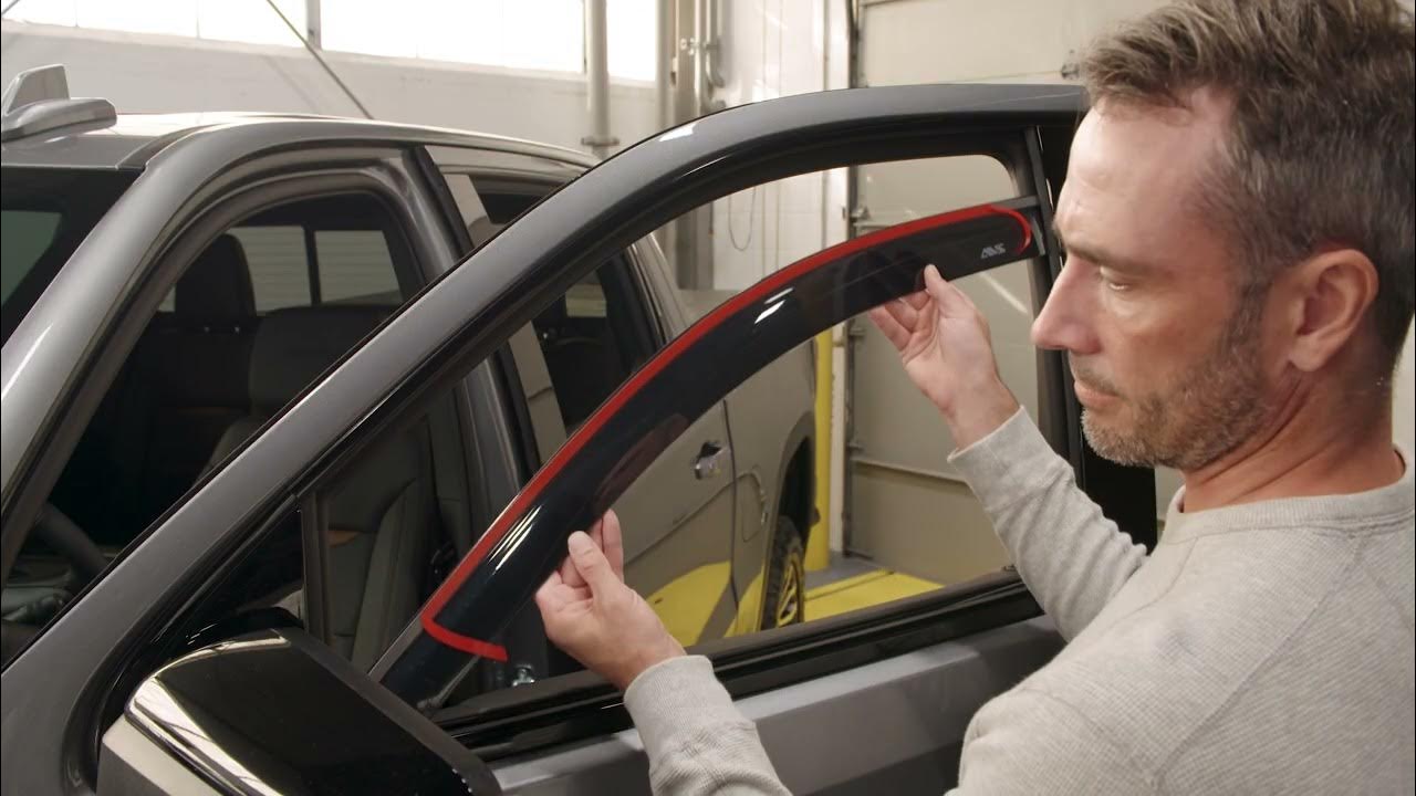 How to Install AVS INChannel Ventvisors on a 2020 GMC Sierra 1500 Crew