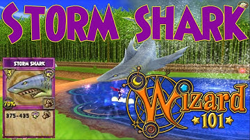 Wizard101: Storm Shark Spell (OLD)