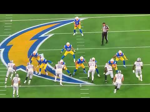 Hunter Renfro’s Hit Breaks Up Chargers 4th Down Fake Punt Pass Attempt On Monday Night Football