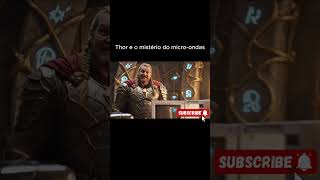 Thor e o mistério do micro-ondas ⚡🍿😂 #Thor #Marvel #MCU #Humor #Shorts #Viral #Geek #Comédia #Asgard