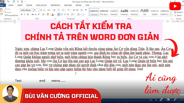 Cách tắt sửa lỗi chính tả word 2010 năm 2024