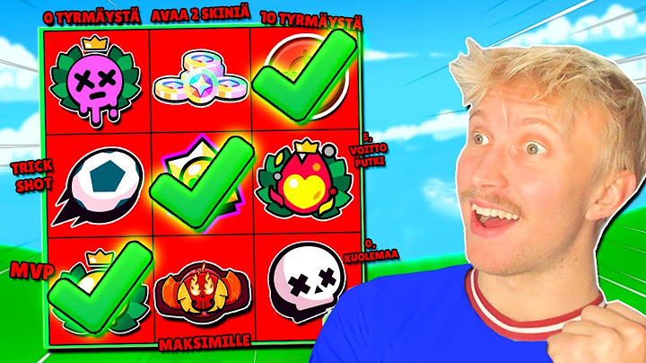 Brawl Stars *HAASTEBINGO!* 😂✅