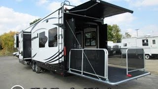 (Sold) HaylettRV.com - 2016 Jayco Seismic Wave 355W Fifth Wheel Toy Hauler RV