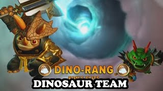 Skylanders Imaginators - Tri-Tip \u0026 Elite Dino-Rang GAMEPLAY - DINOSAUR TEAM