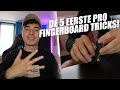 De 5 eerste fingerboard tricks om te leren