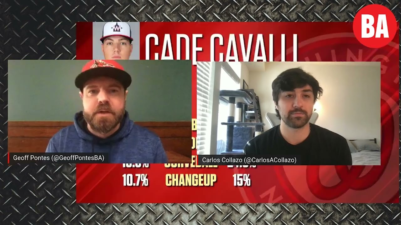 MLB Prospect Quick Hits - Cade Cavalli, RHP, Nationals