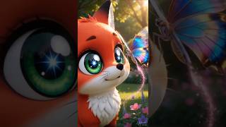 Luna and the Magical Butterfly | Adorable Fox Adventure for Kids