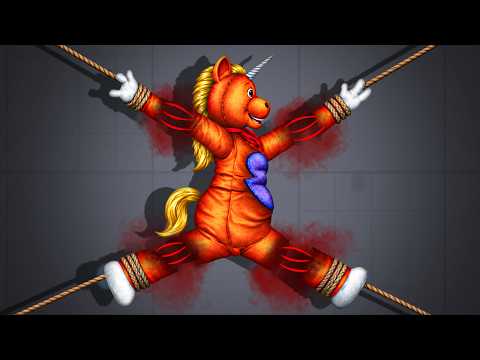 I BRUTALLY Tortured Buddy The Unicorn In Melon Sandbox...