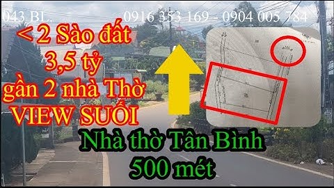 Bán Đất Bảo Lộc, 2 Sào 3,5 tỷ, View Suối. [ 0916353169] [0904005784]