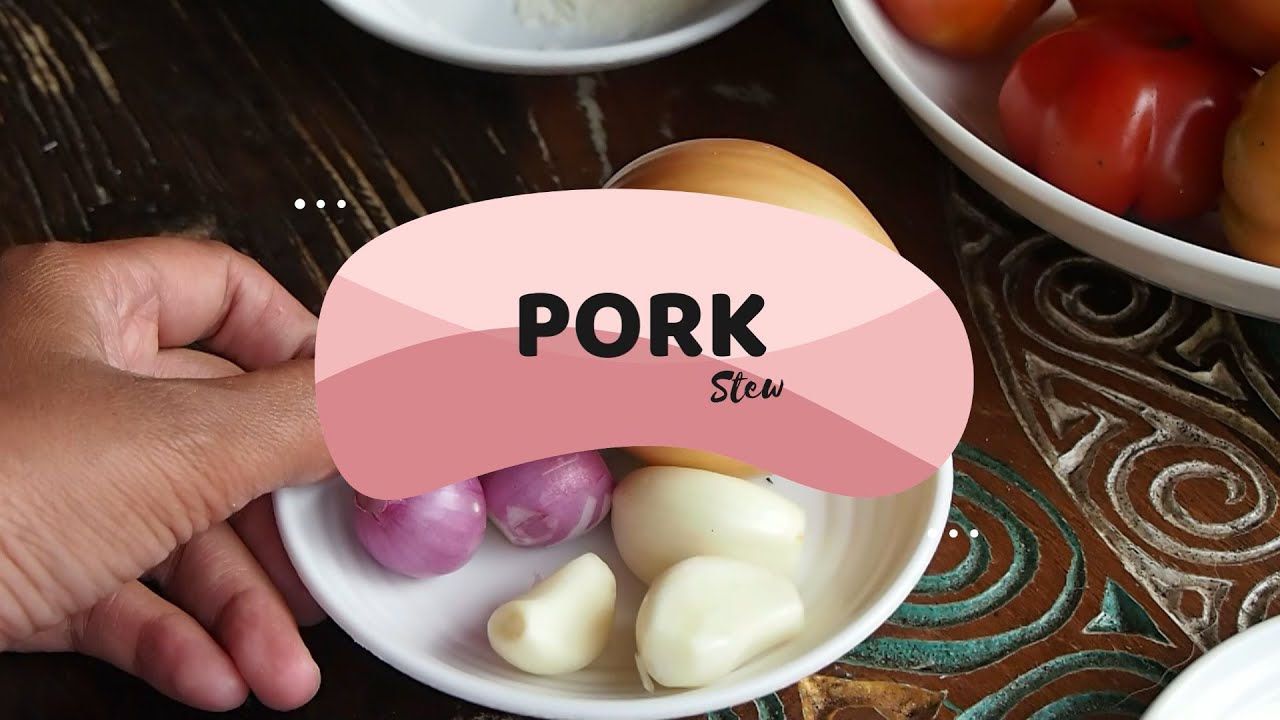 Pork Stew recipe YouTube