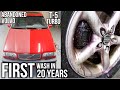 First Wash In 20 Years | Restoring A HEAVILY Oxidized 1995 Volvo T5 Turbo!
