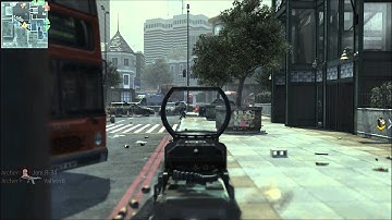 MW3 Gameplay HC-TDM on Underground | 23-5 | M4 + Red Dot  - Full HD -
