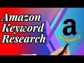 Amazon Keyword Research