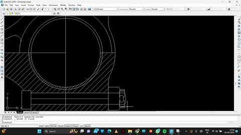 I.C. ENGINE CONNECTING ROD - ASSEMBLY (PART 5) on AutoCAD 2005 [KTU MEL 201]