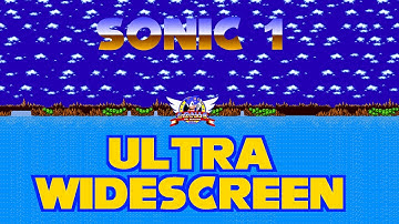 sonic 1 in SUPER ULTRA widescreen (3840X480) (8:1)