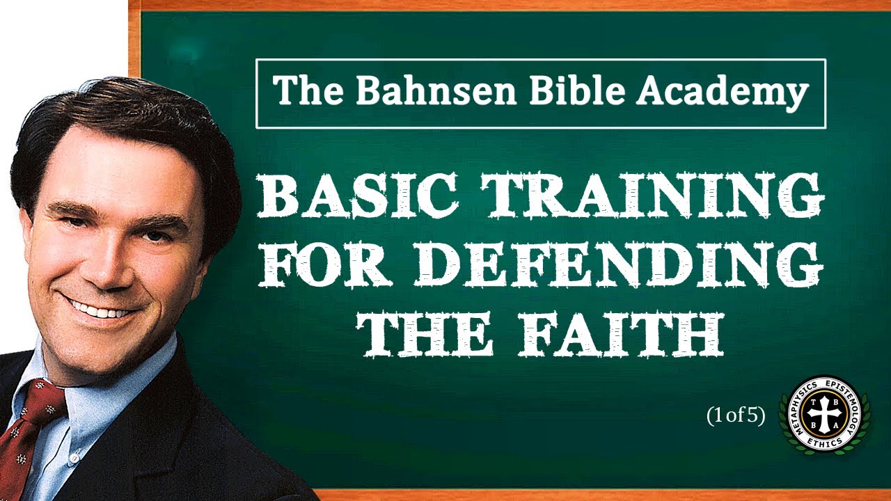 The Myth of Neutrality - Basic Training For Defending The Faith (1 of 5) Greg Bahnsen