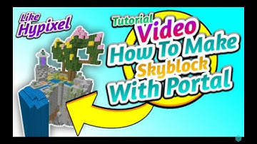 How To Create Custom Island With Portal In Pocketmine || Skyblock Plugin || Free Download ||