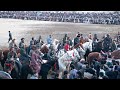 مسابقه بزکشی در بدخشان مرکز شهر فیض آباد race bazkashi vs badakhshan Afghanistan