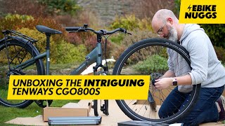 Unboxing the intriguing Tenways CGO800S urban ebike