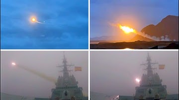 Exercise Formidable Shield 2023: HIMARS launched | ESPS Blas de Lezo fires Harpoon.